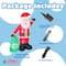 6ft. Inflatable Christmas Santa with Warm White LED Lights